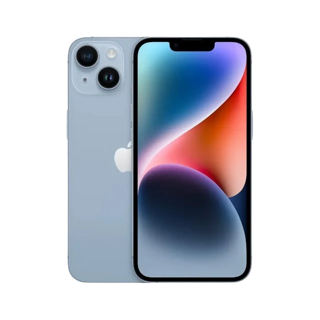 iPhone 14 na cor Azul