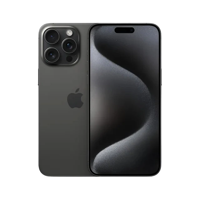 iPhone 15 Pro Max na cor Titânio preto