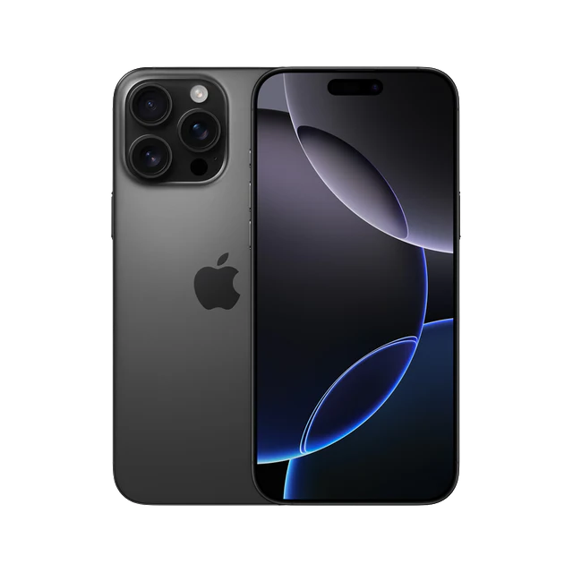 iPhone 16 Pro Max na cor Titânio preto
